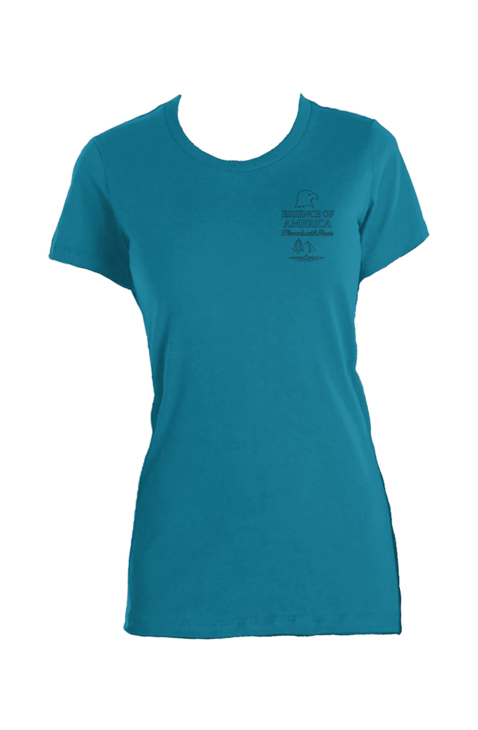 Logo Series II Ladies Fitted Crew T-Shirt