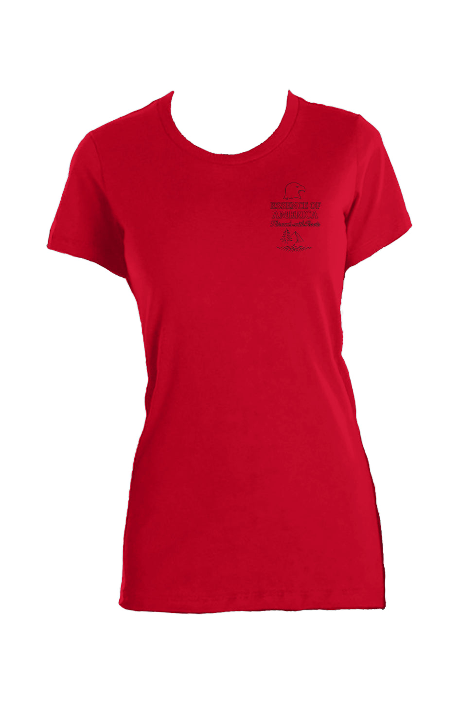 Logo Series II Ladies Fitted Crew T-Shirt